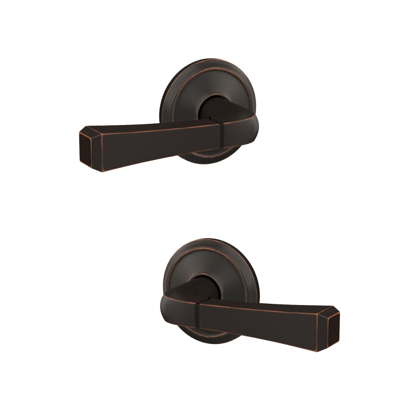 Custom Rivington Lever Hall-Closet and Bed-Bath Lock