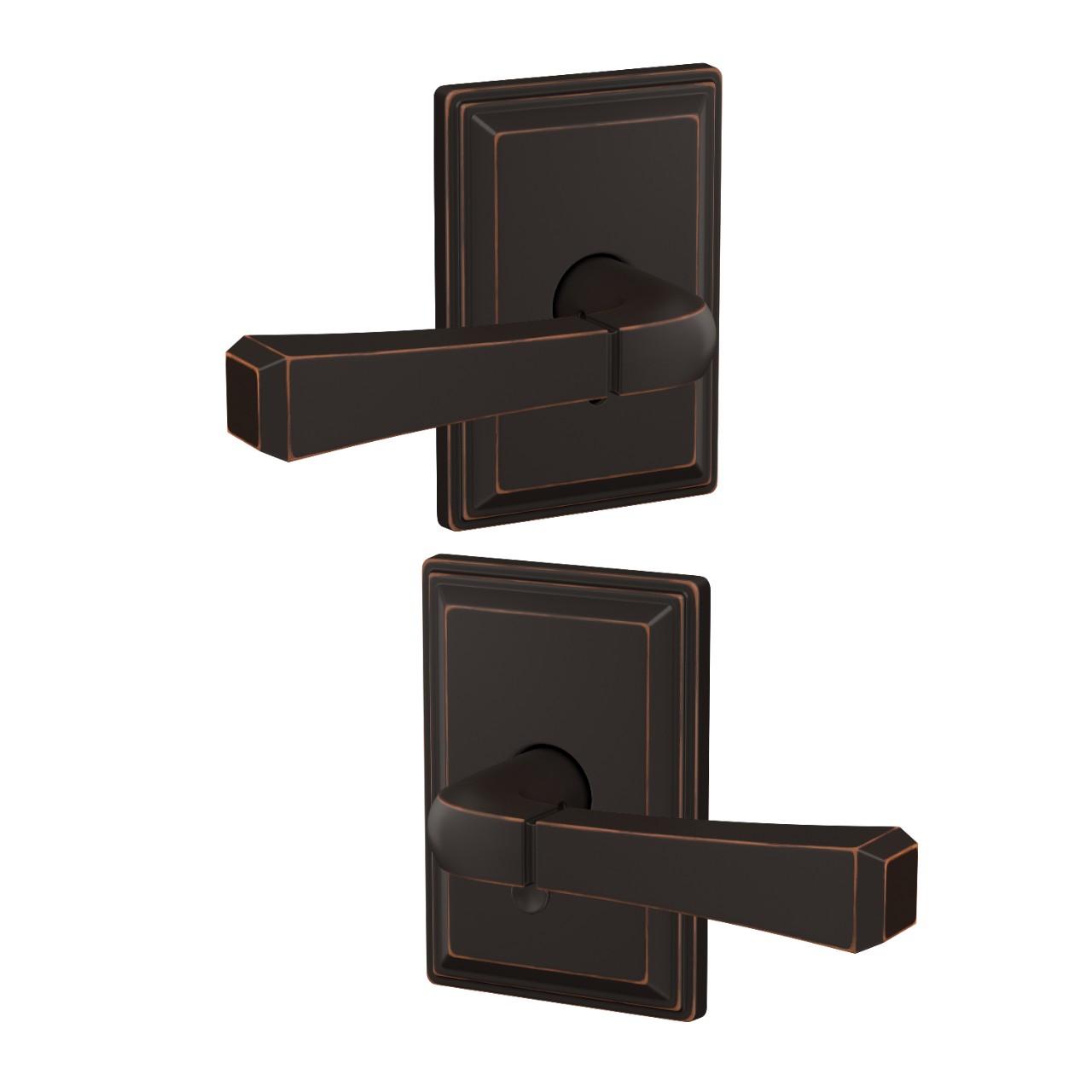 Custom Rivington Lever Hall-Closet and Bed-Bath Lock