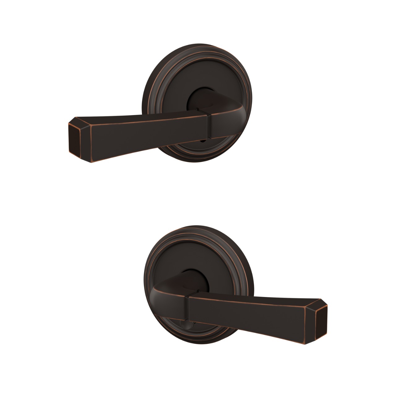 Custom Rivington Lever Hall-Closet and Bed-Bath Lock
