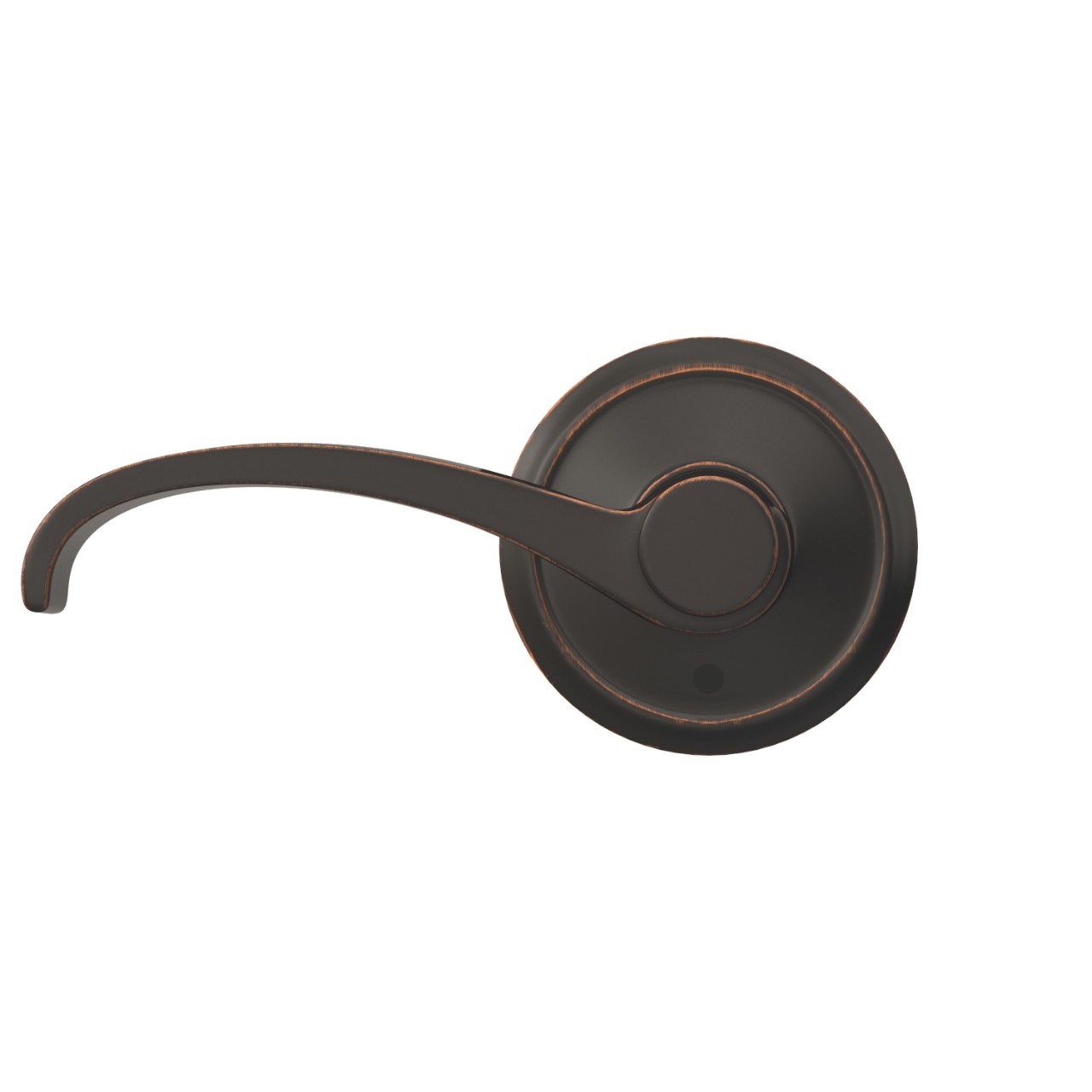 Custom Whitney Lever Combined Interior Hall-Closet and Bed-Bath Lock