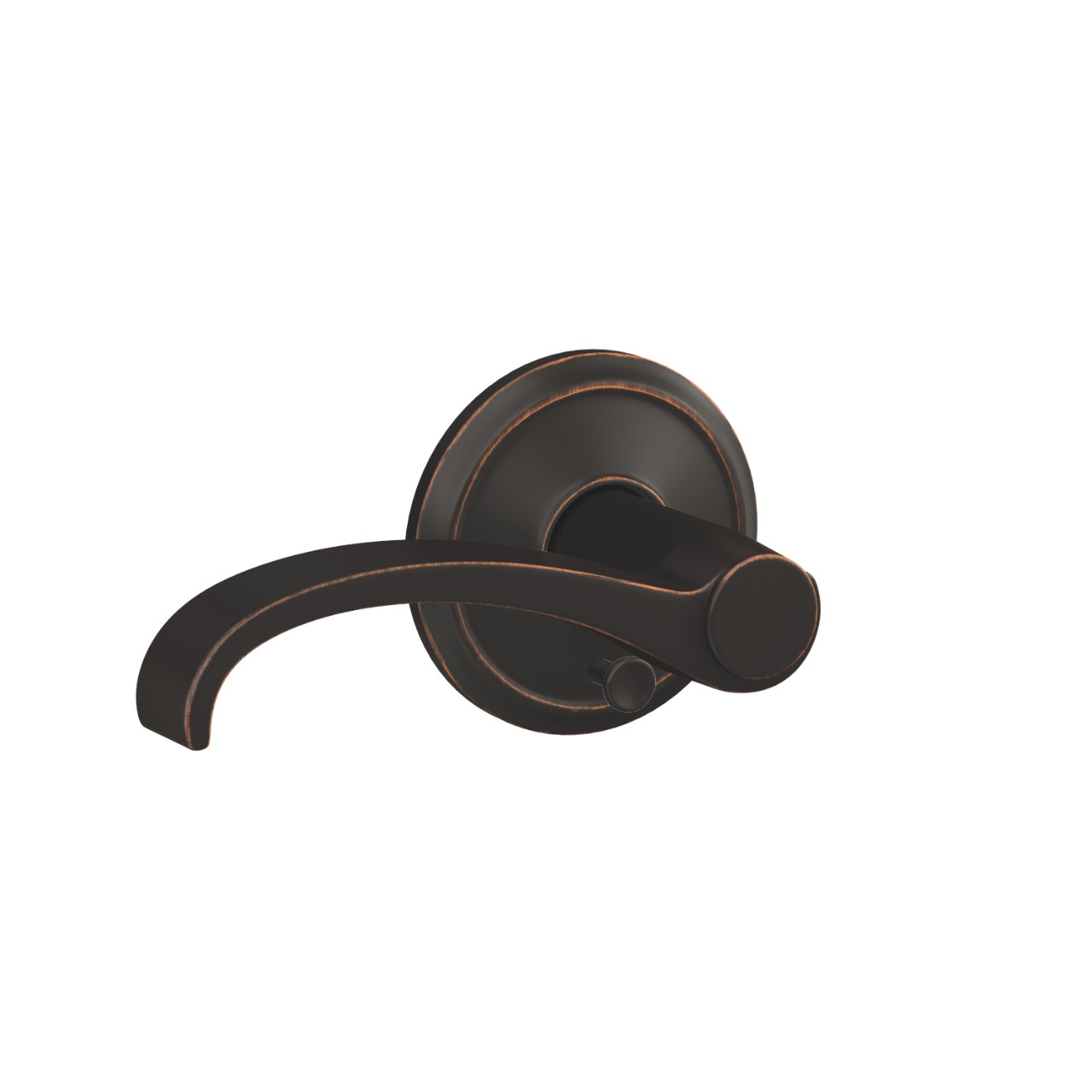 Custom Whitney Lever Combined Interior Hall-Closet and Bed-Bath Lock
