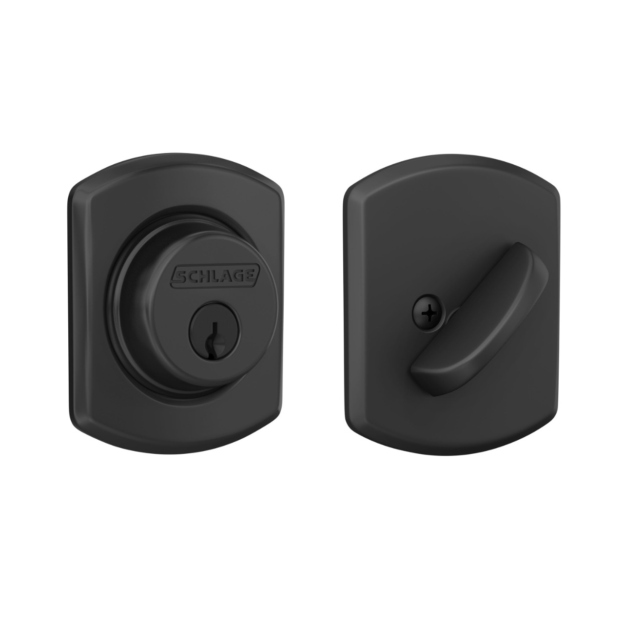 Single Cylinder Deadbolt with Greenwich Trim