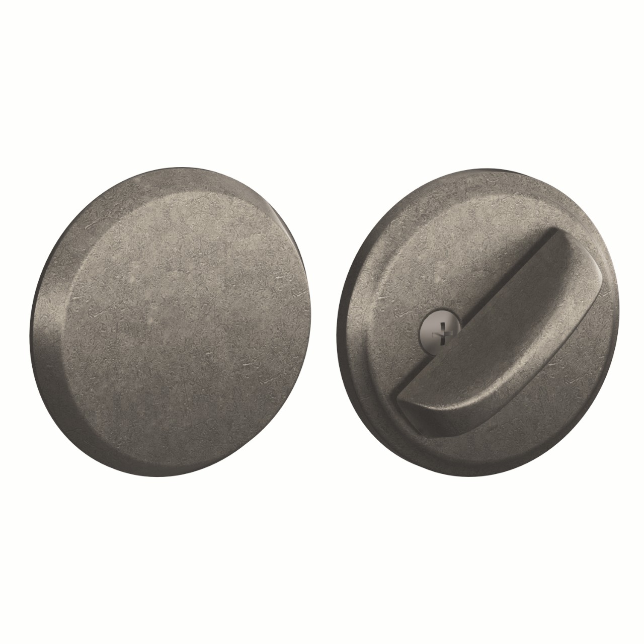 One Sided Deadbolt with Exterior Plate