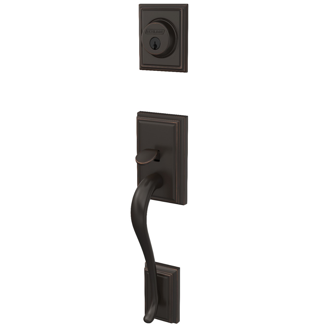 Inactive Handleset and Accent Lever