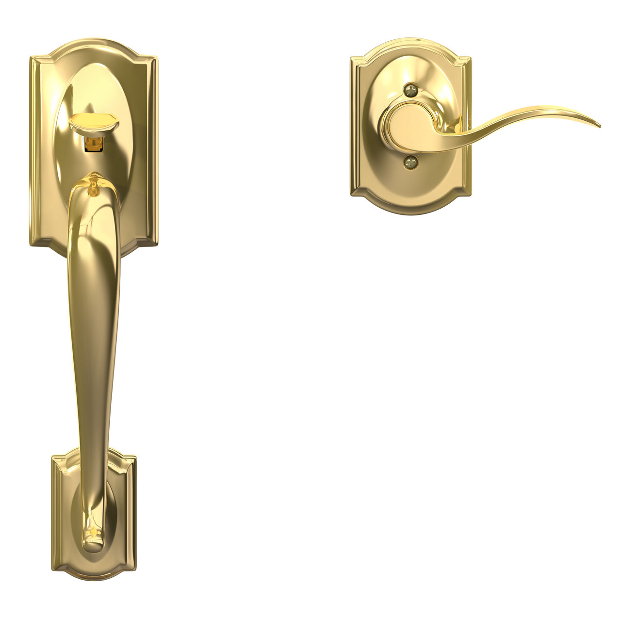 Front Entry Handle and Accent Lever