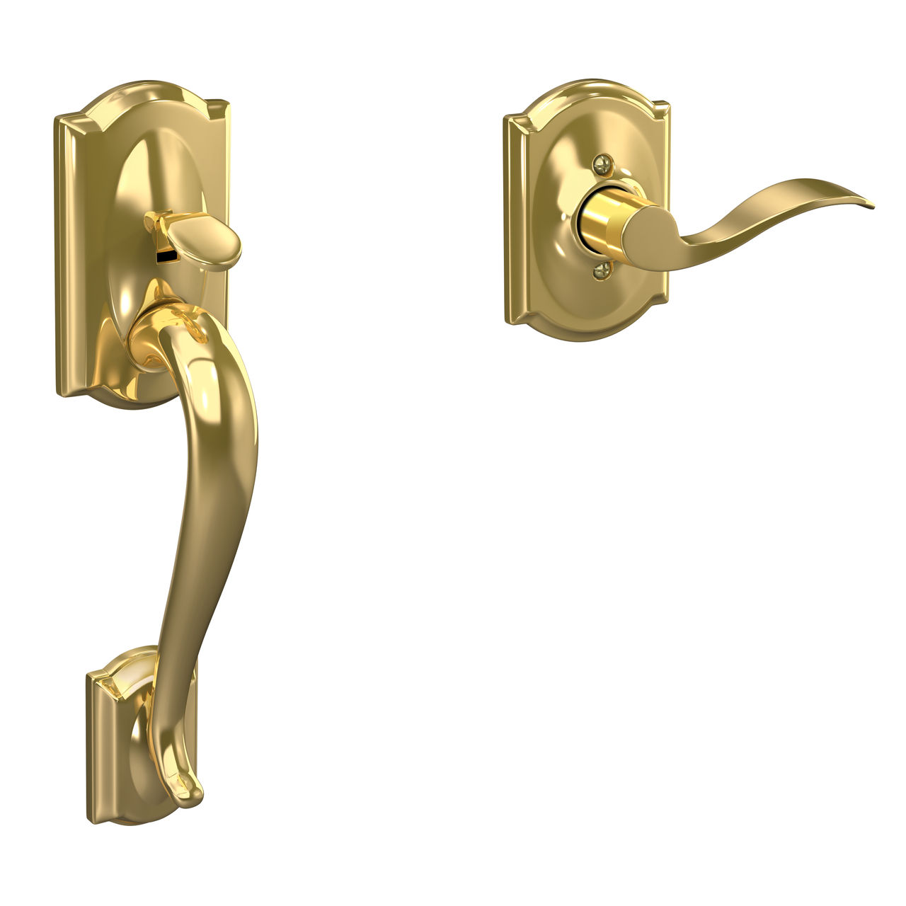 Front Entry Handle and Accent Lever