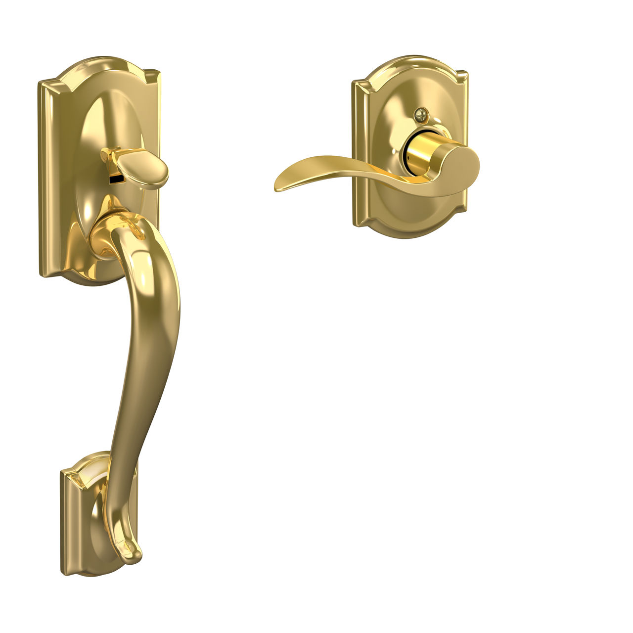 Front Entry Handle and Accent Lever