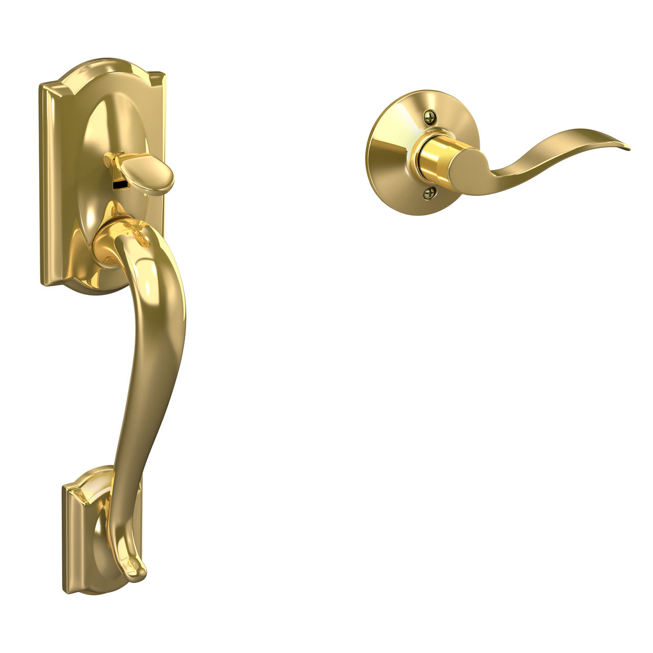 Front Entry Handle and Accent Lever