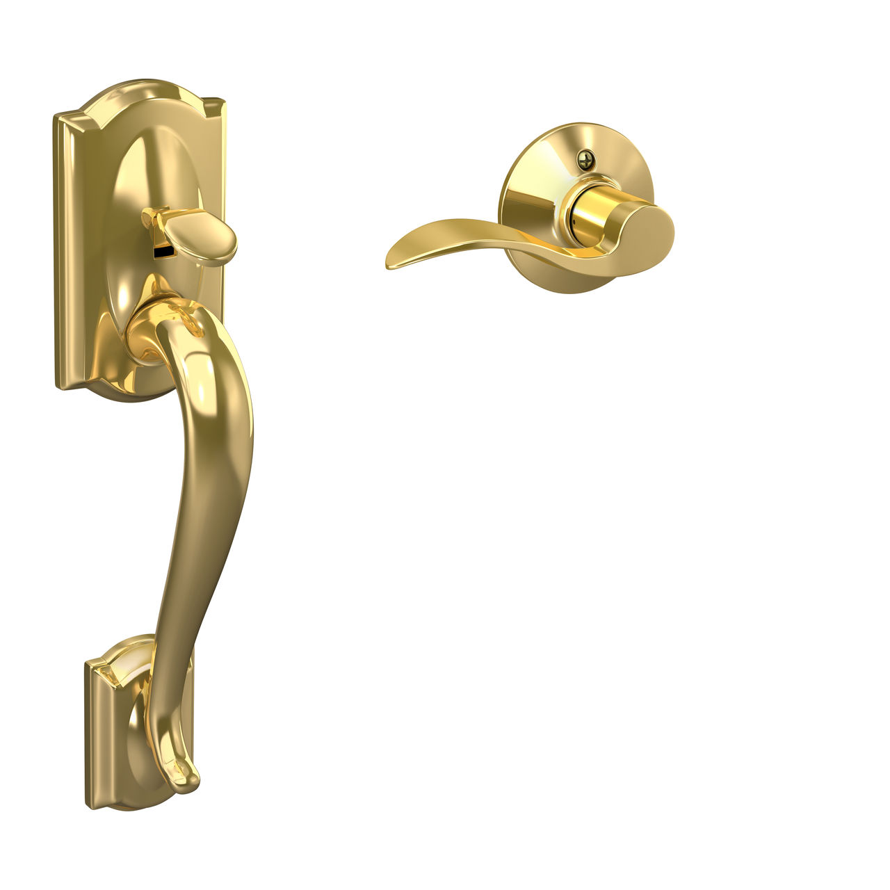 Front Entry Handle and Accent Lever