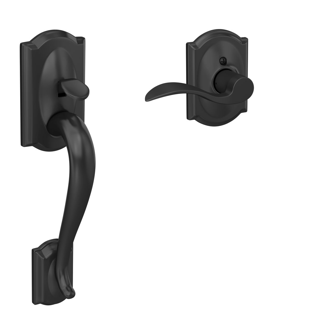 Front Entry Handle and Accent Lever