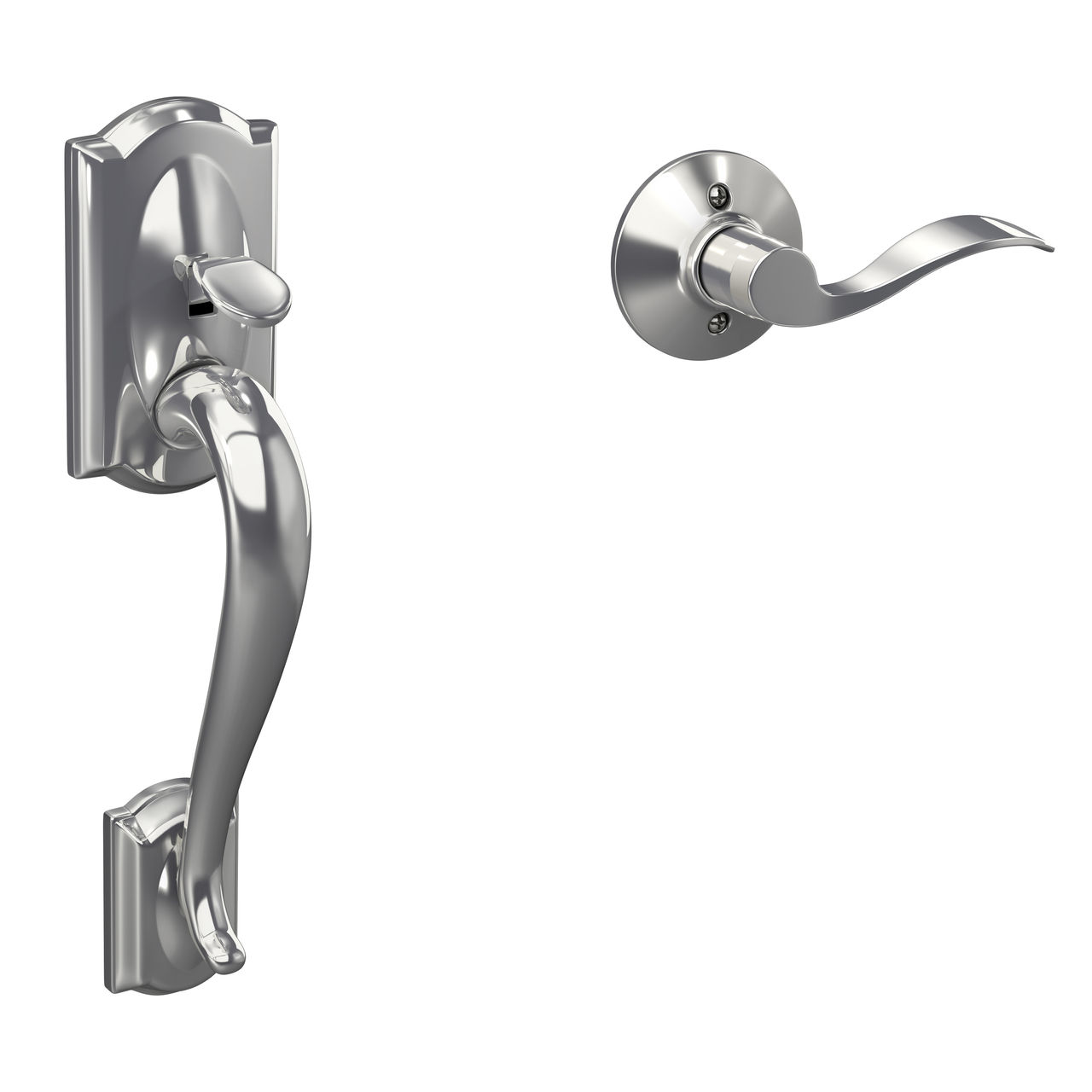 Front Entry Handle and Accent Lever