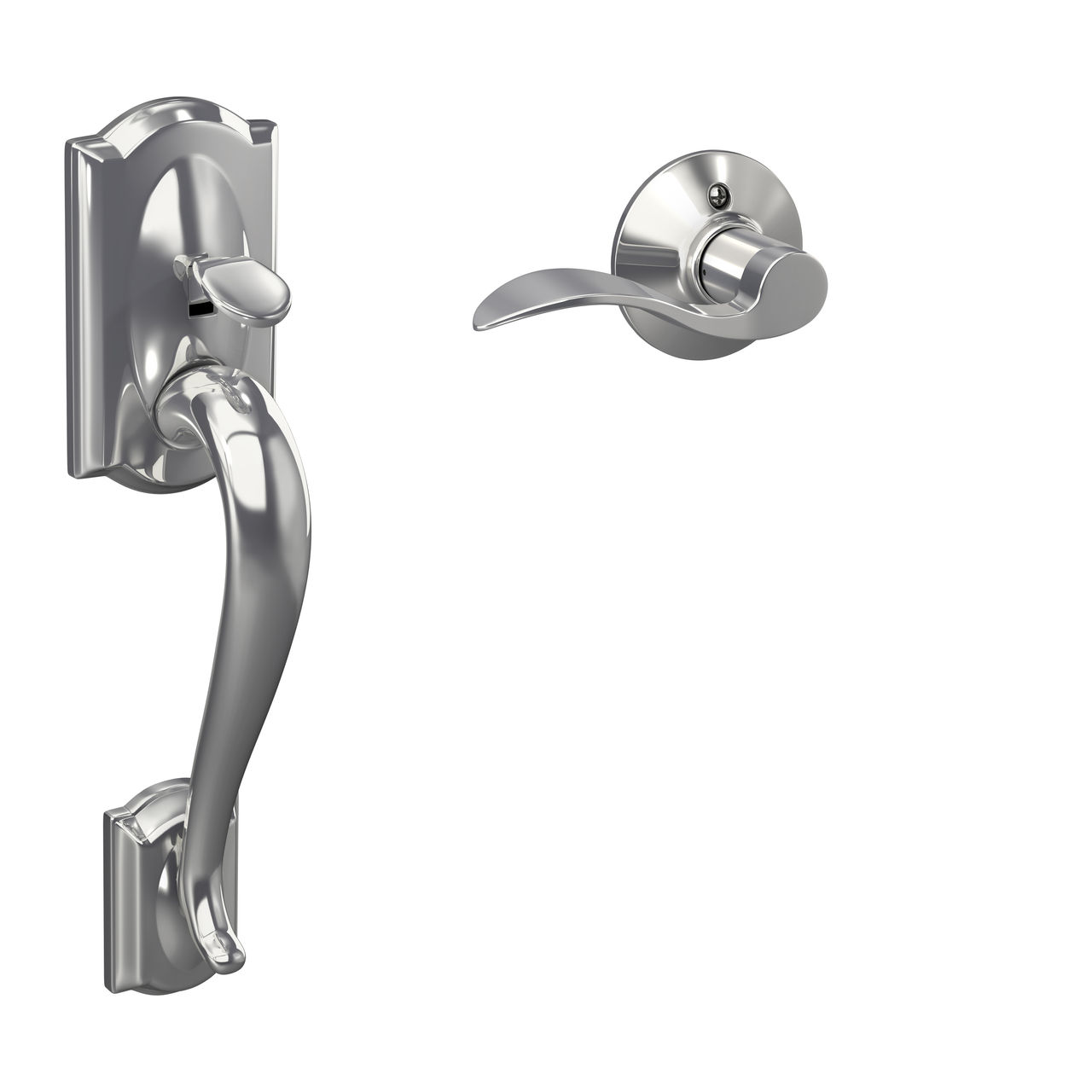 Front Entry Handle and Accent Lever