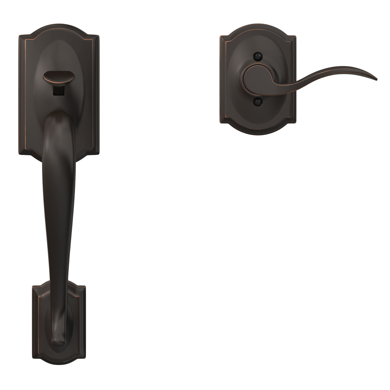 Front Entry Handle and Accent Lever