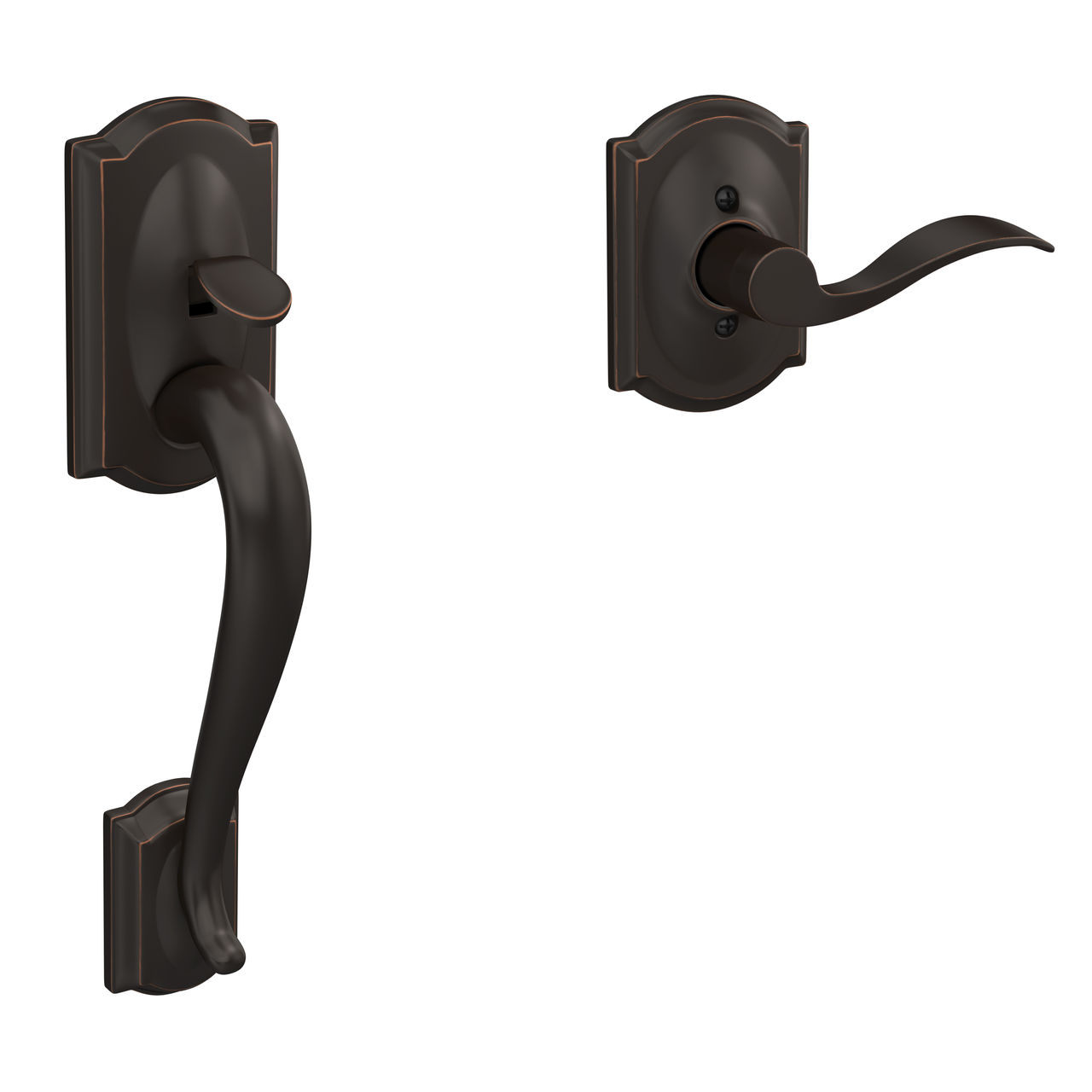 Front Entry Handle and Accent Lever