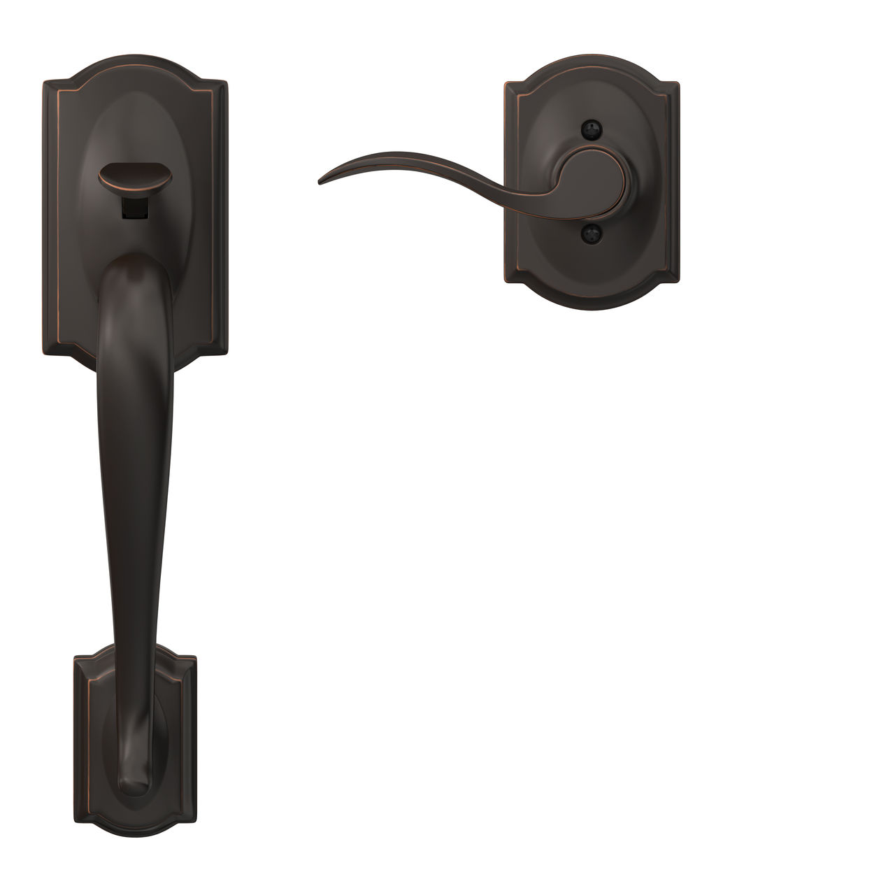 Front Entry Handle and Accent Lever