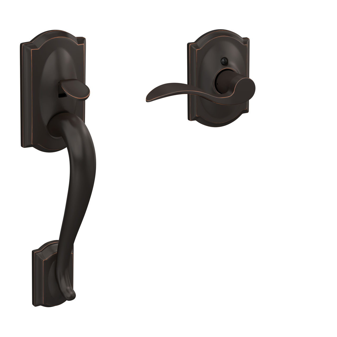 Front Entry Handle and Accent Lever
