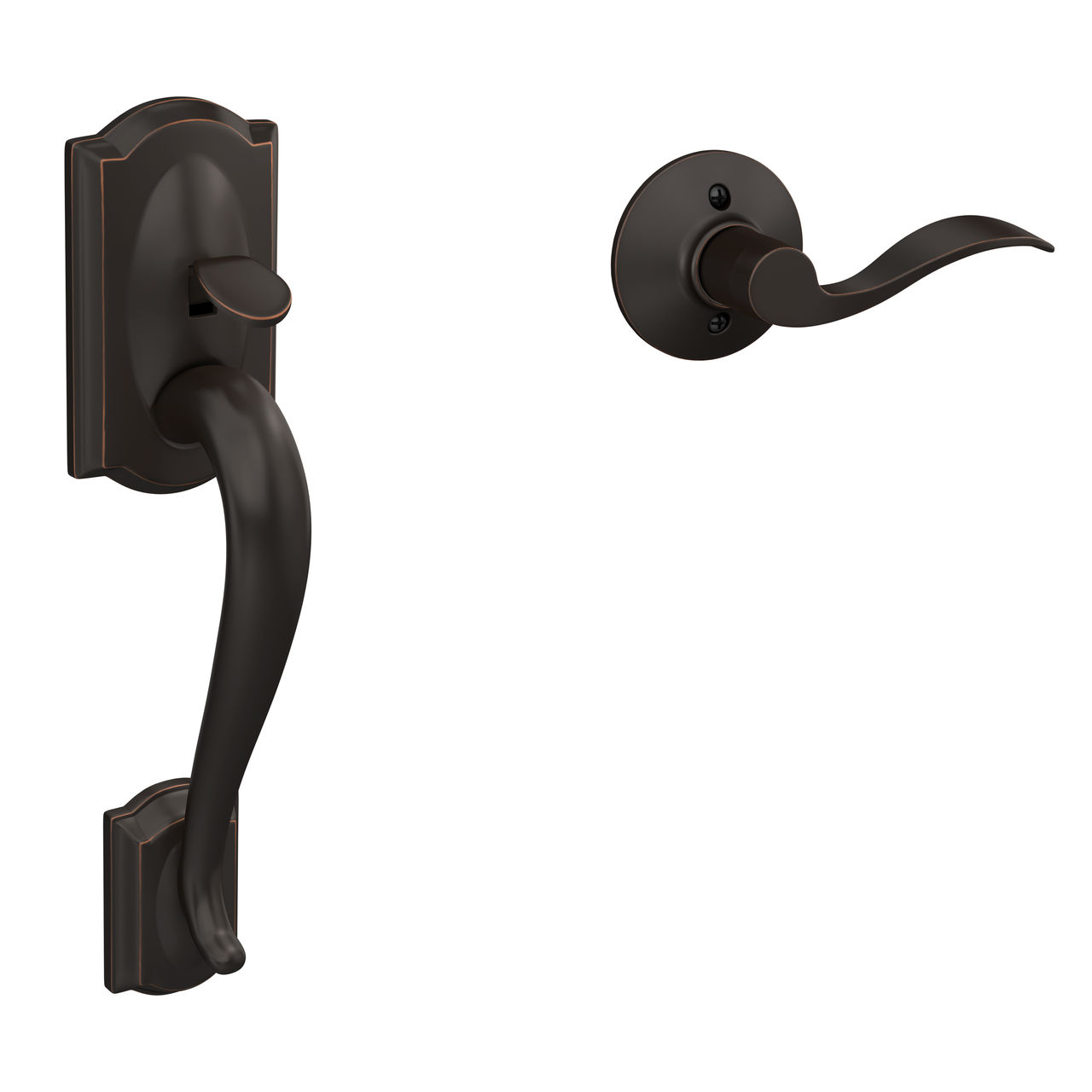 Front Entry Handle and Accent Lever