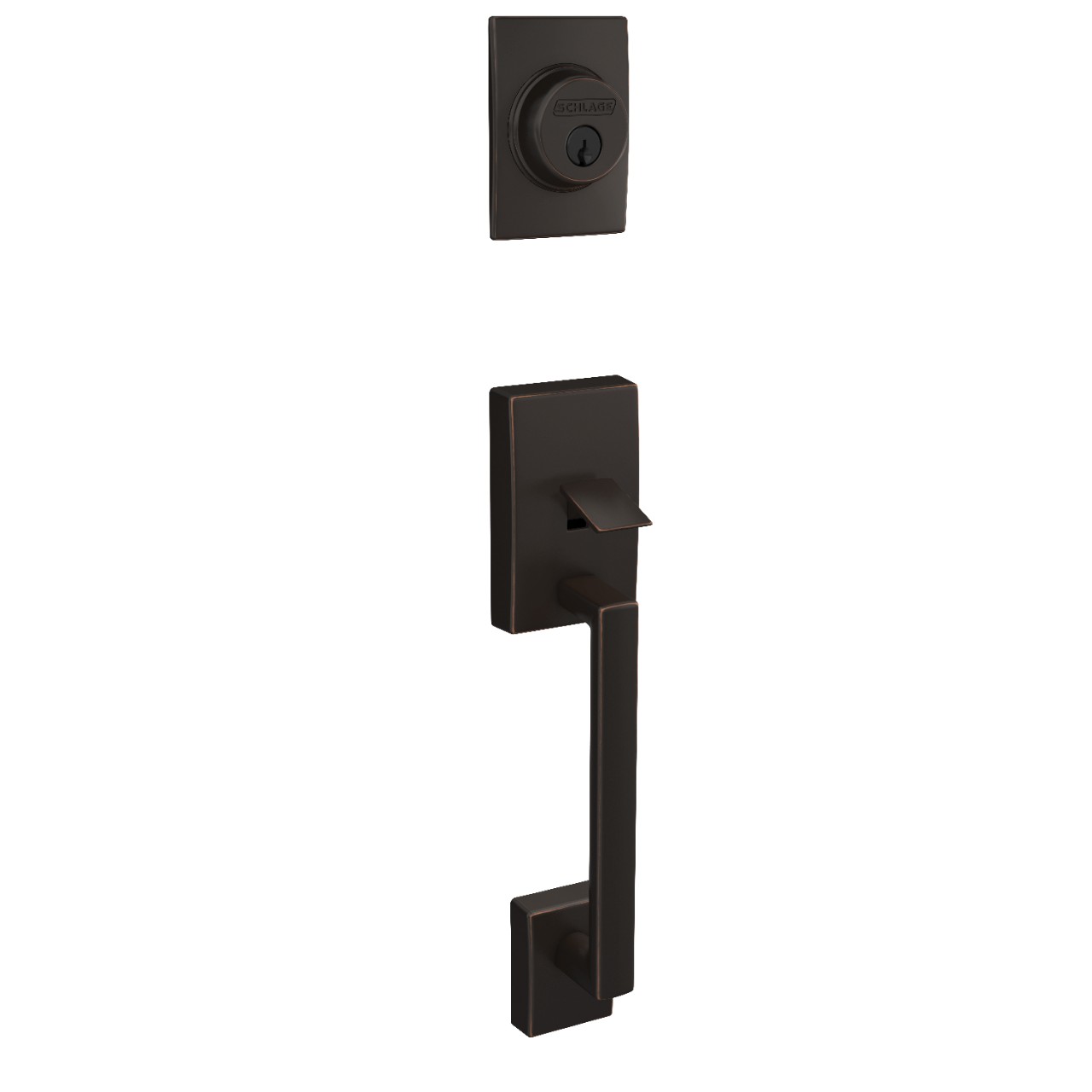 Inactive Handleset and Accent Lever