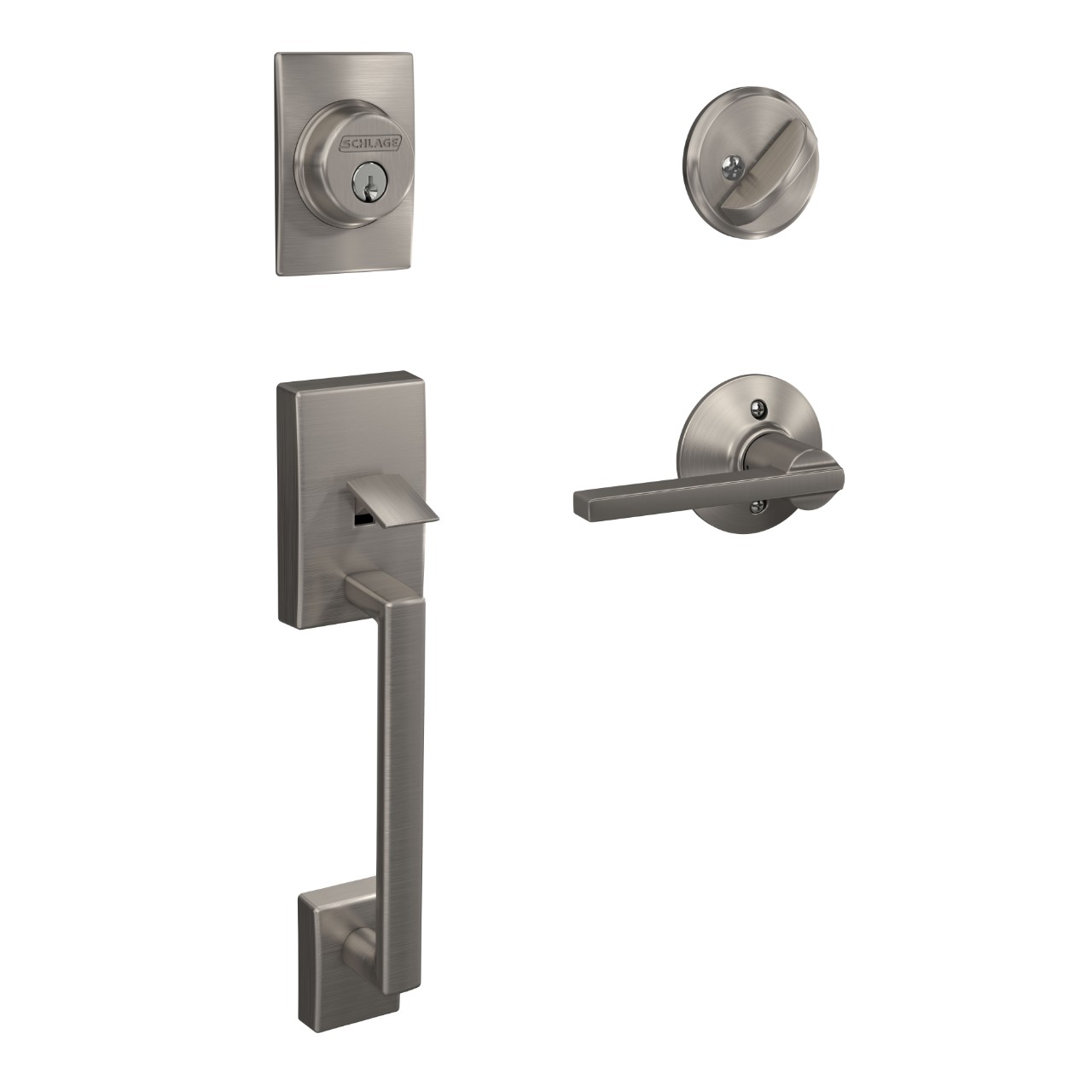 Single Cylinder Handleset and Latitude Lever