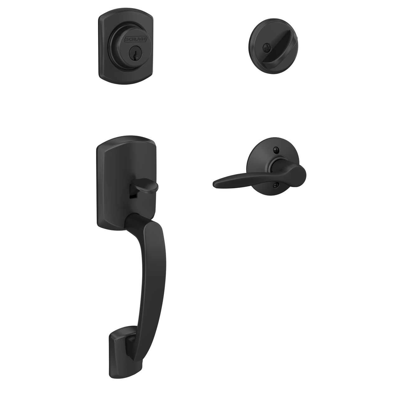 Single Cylinder Handleset and Delfayo Lever