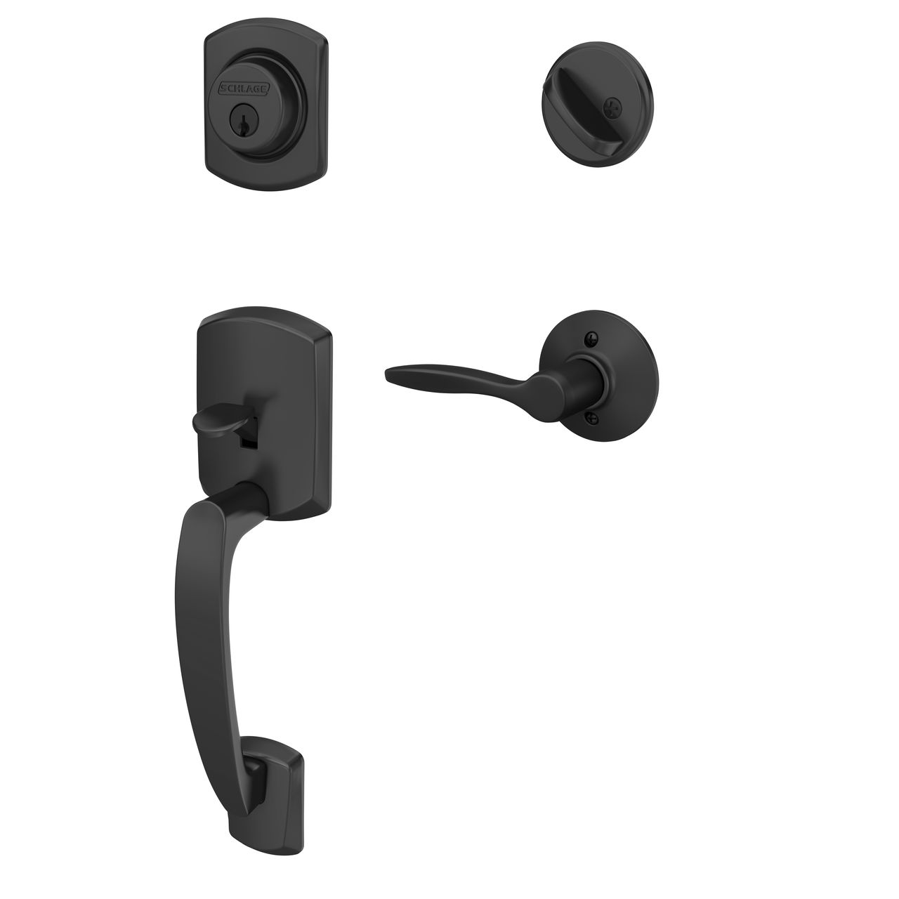 Single Cylinder Handleset and Delfayo Lever