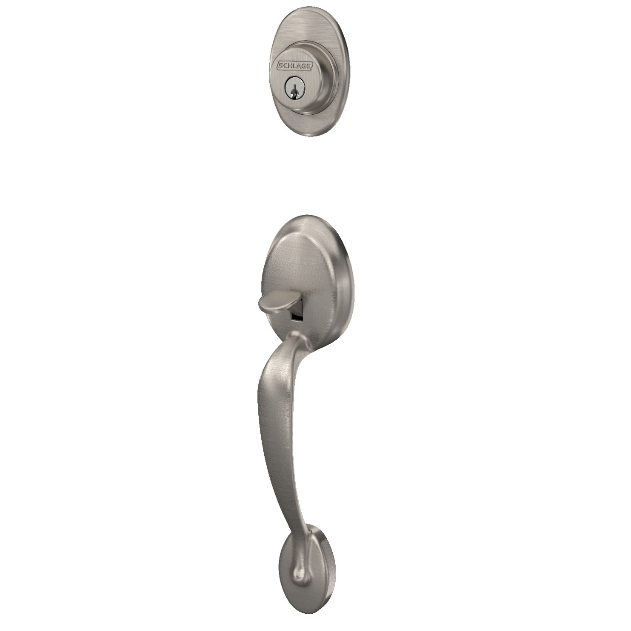 Inactive Handleset and Georgian Knob