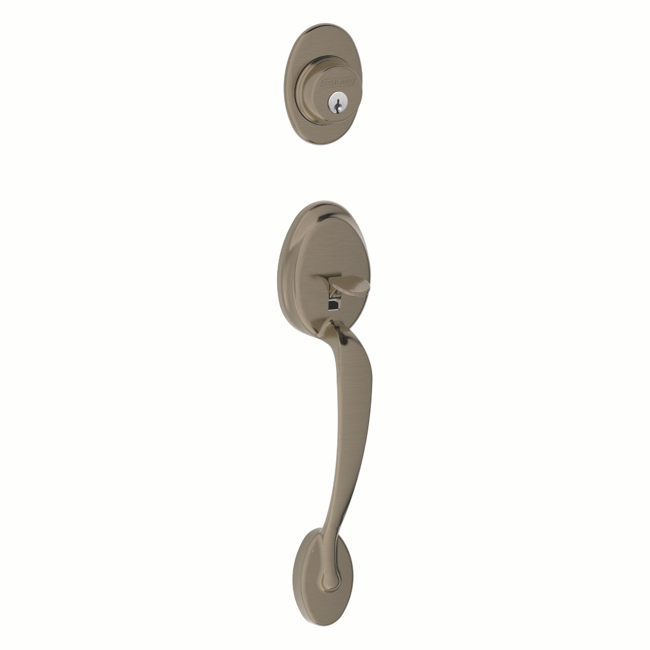 Inactive Handleset and Georgian Knob