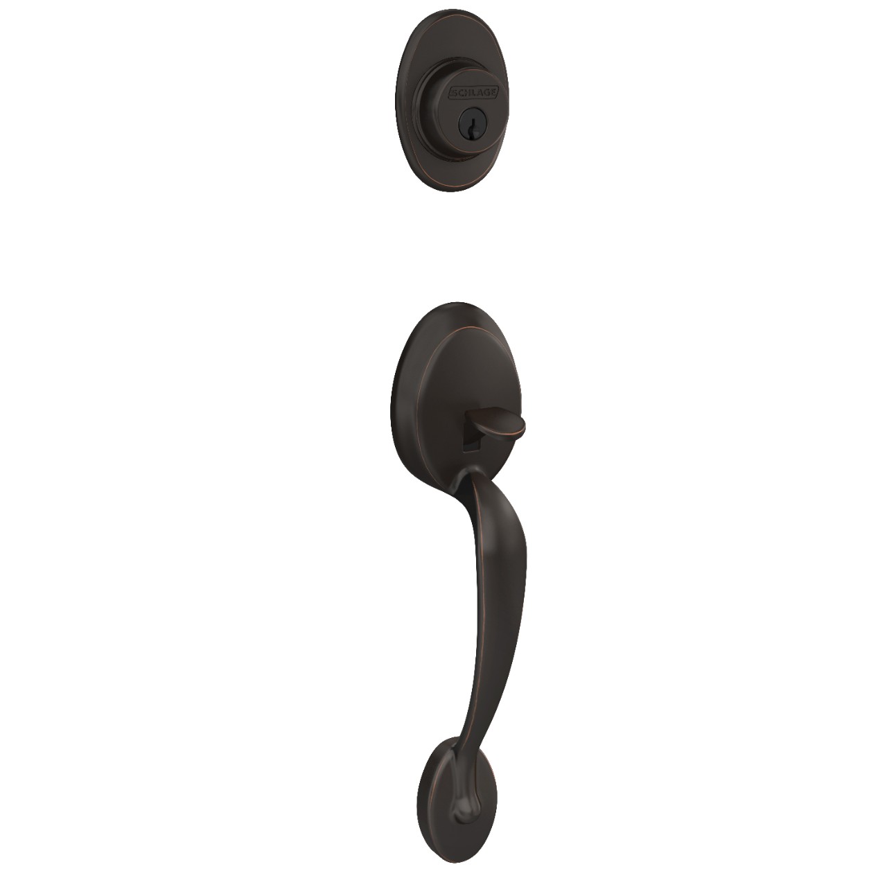 Inactive Handleset and Knob
