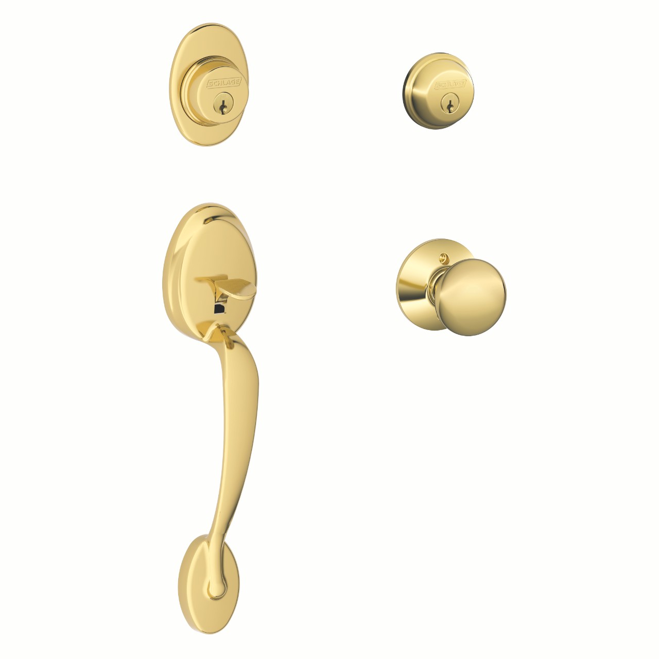 Double Cylinder Handleset and Knob