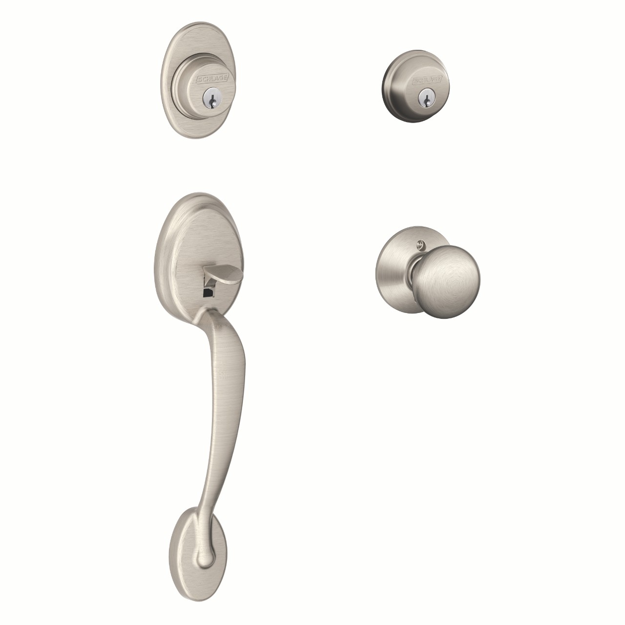 Double Cylinder Handleset and Knob