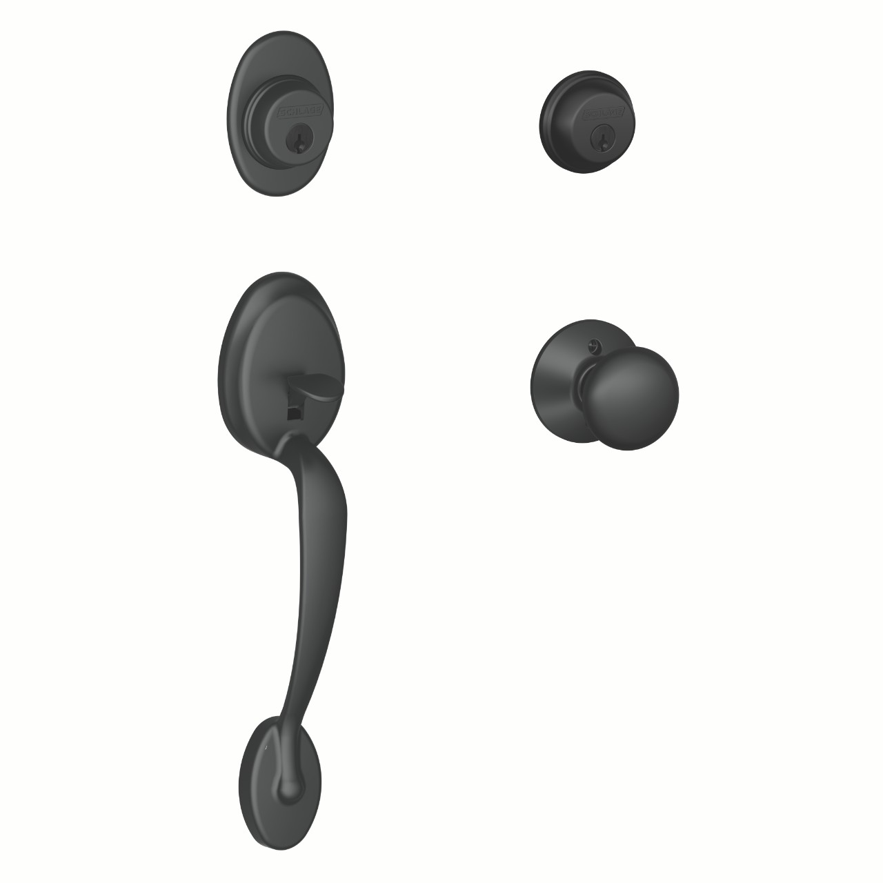 Double Cylinder Handleset and Knob