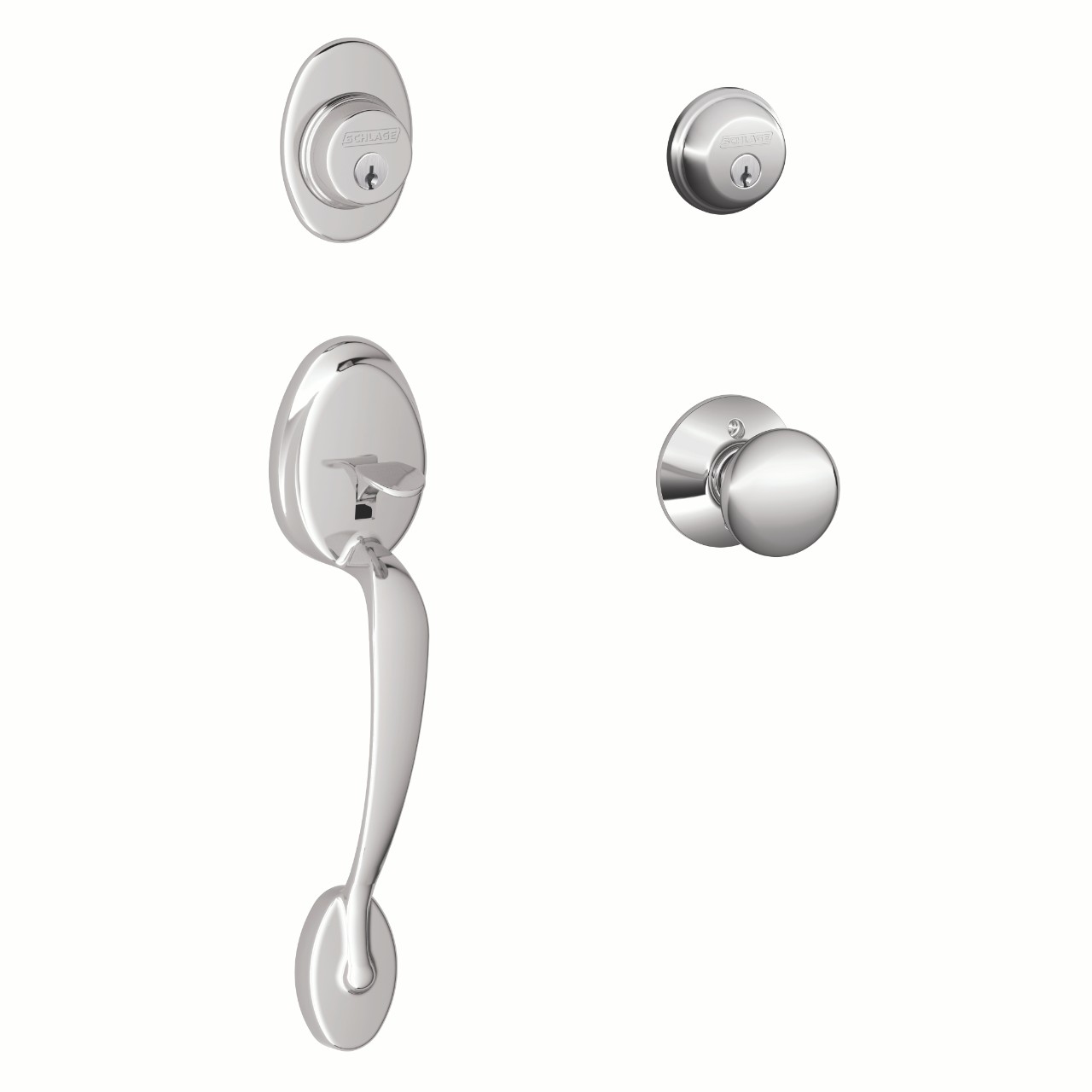 Double Cylinder Handleset and Knob