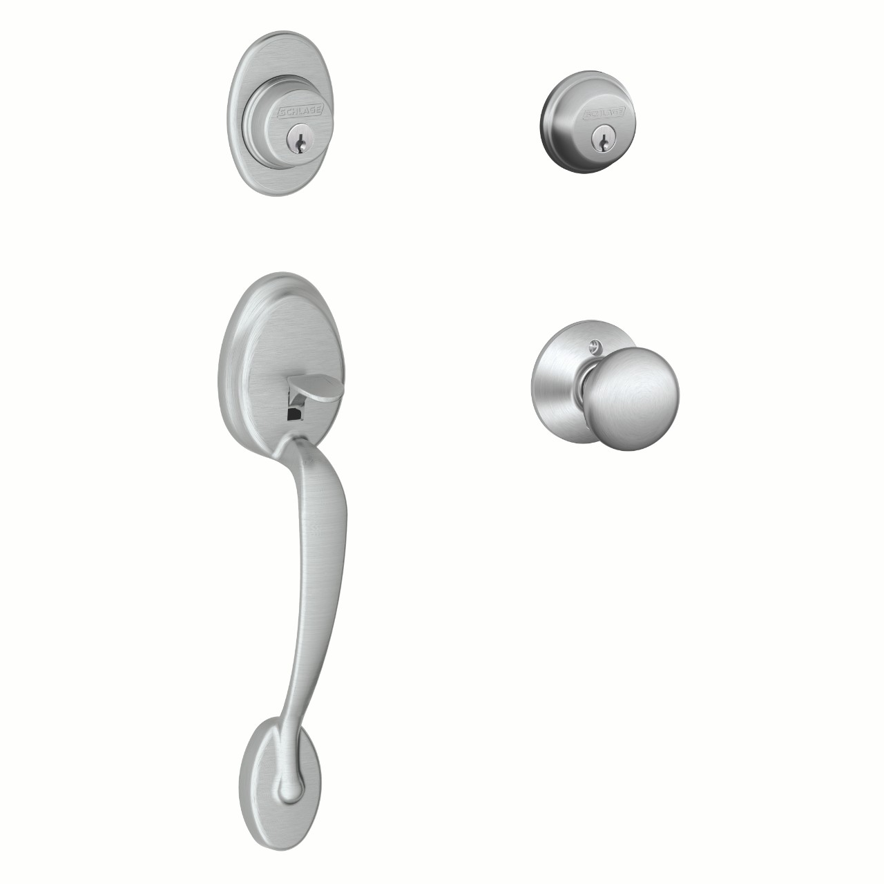 Double Cylinder Handleset and Knob