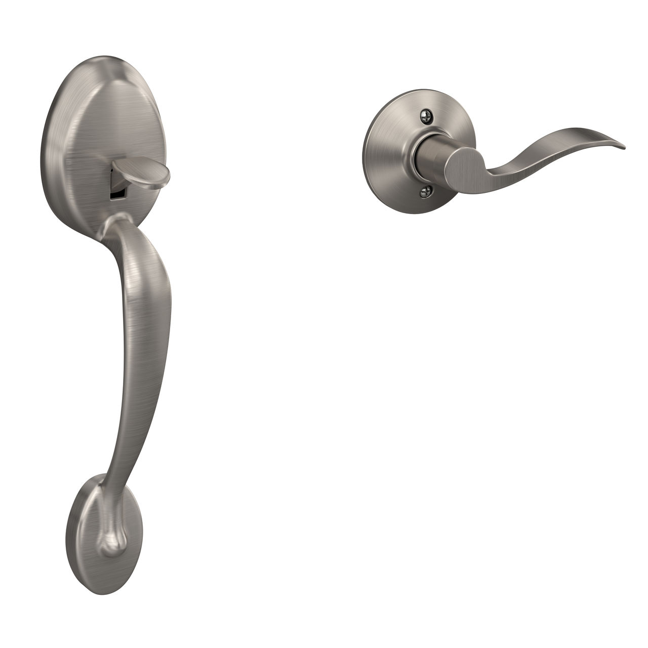 Front Entry Handle and Accent Lever