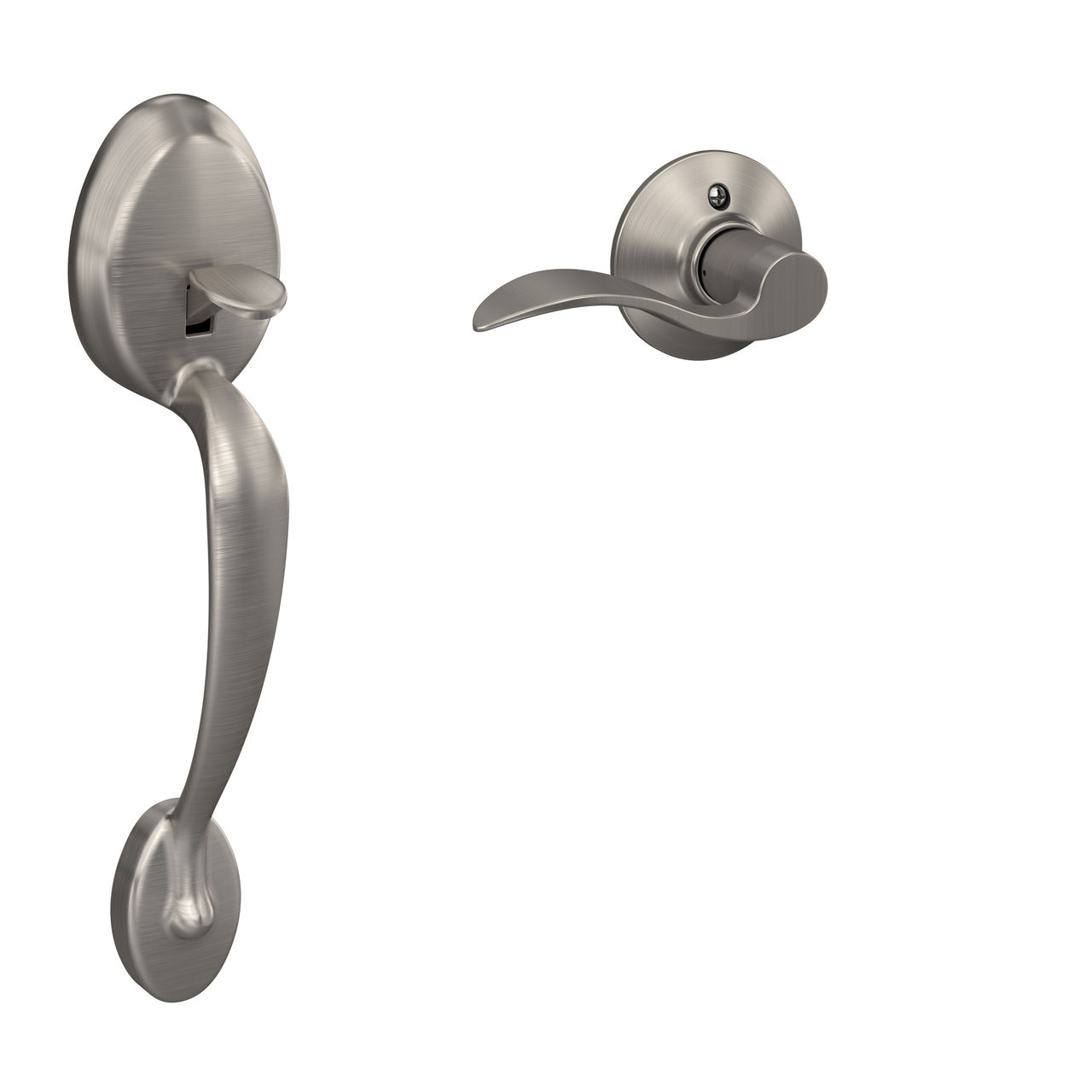 Front Entry Handle and Accent Lever