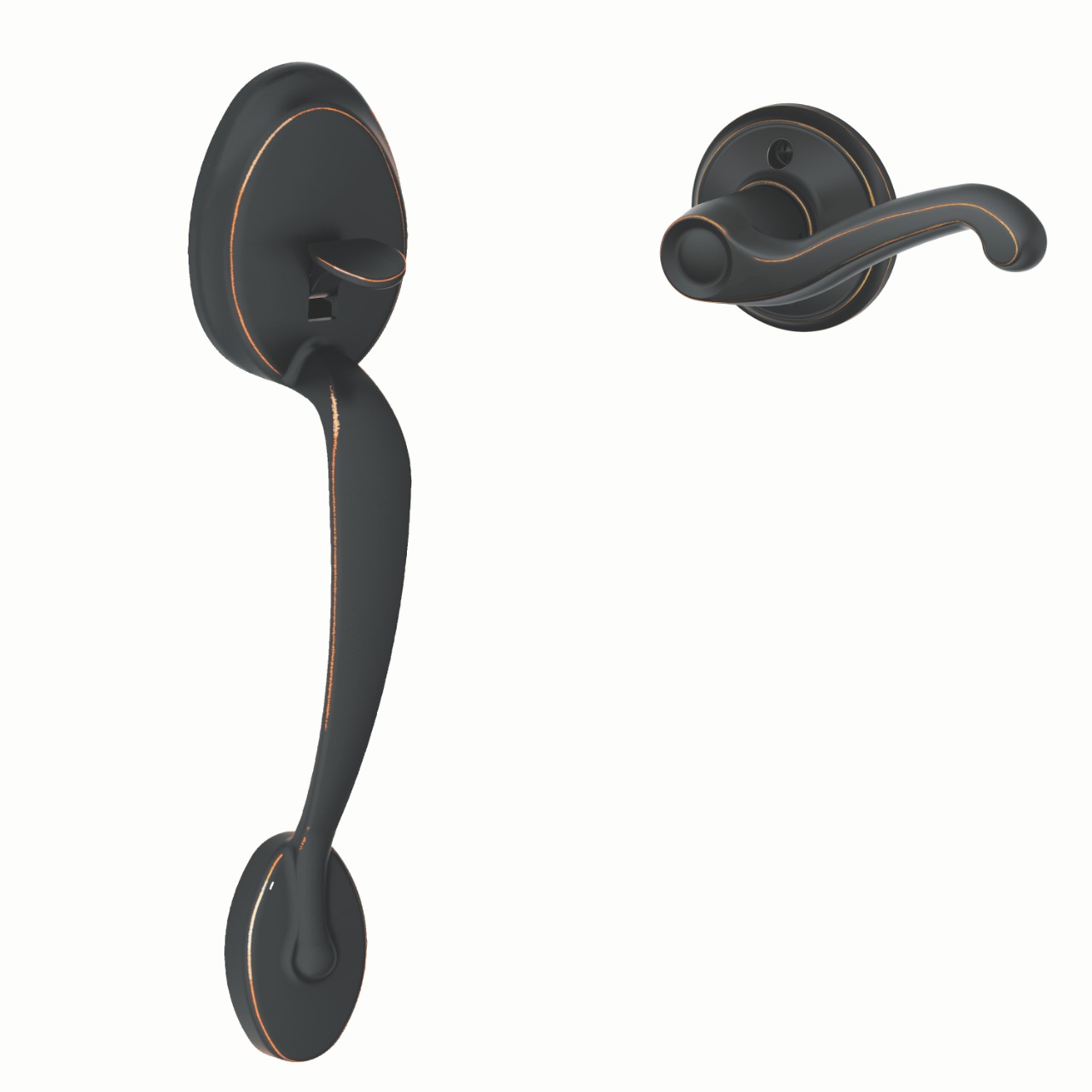 Front Entry Handle and Flair Lever