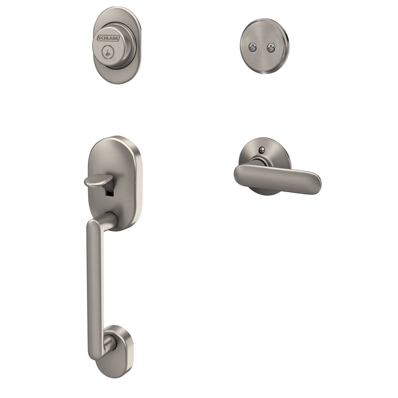 Inactive Handleset and Davlin Lever