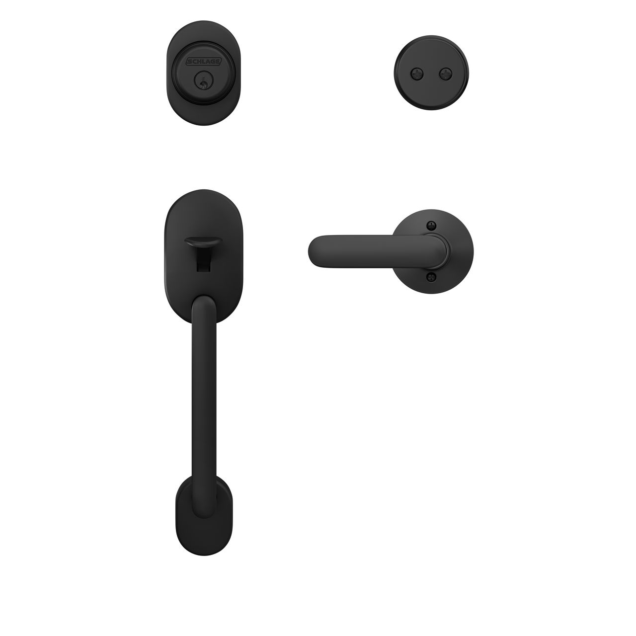 Inactive Handleset and Davlin Lever