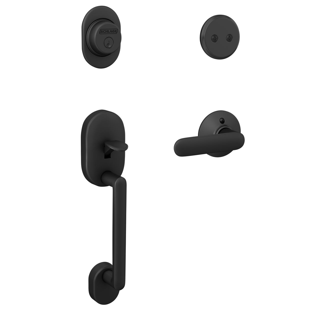 Inactive Handleset and Davlin Lever