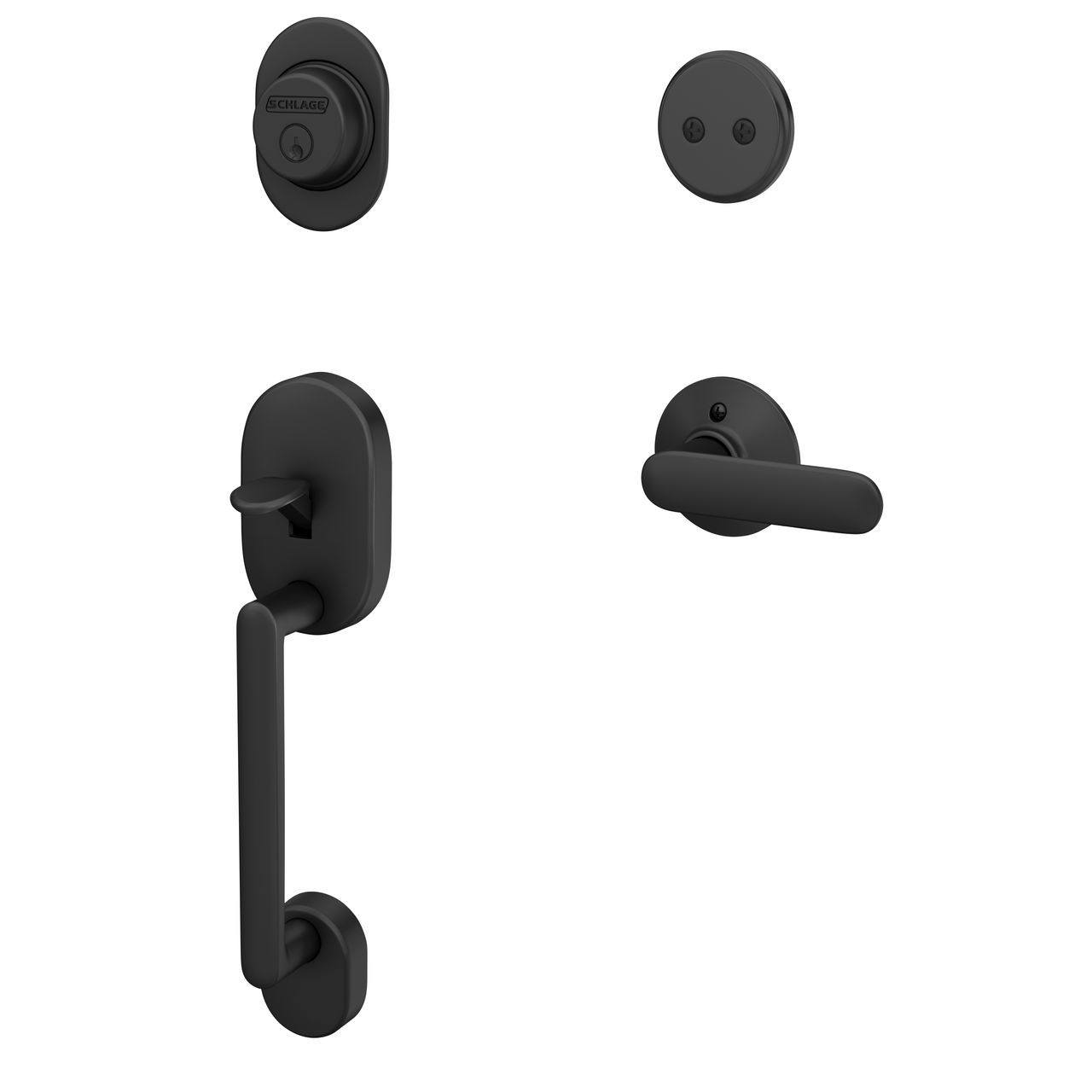 Inactive Handleset and Davlin Lever
