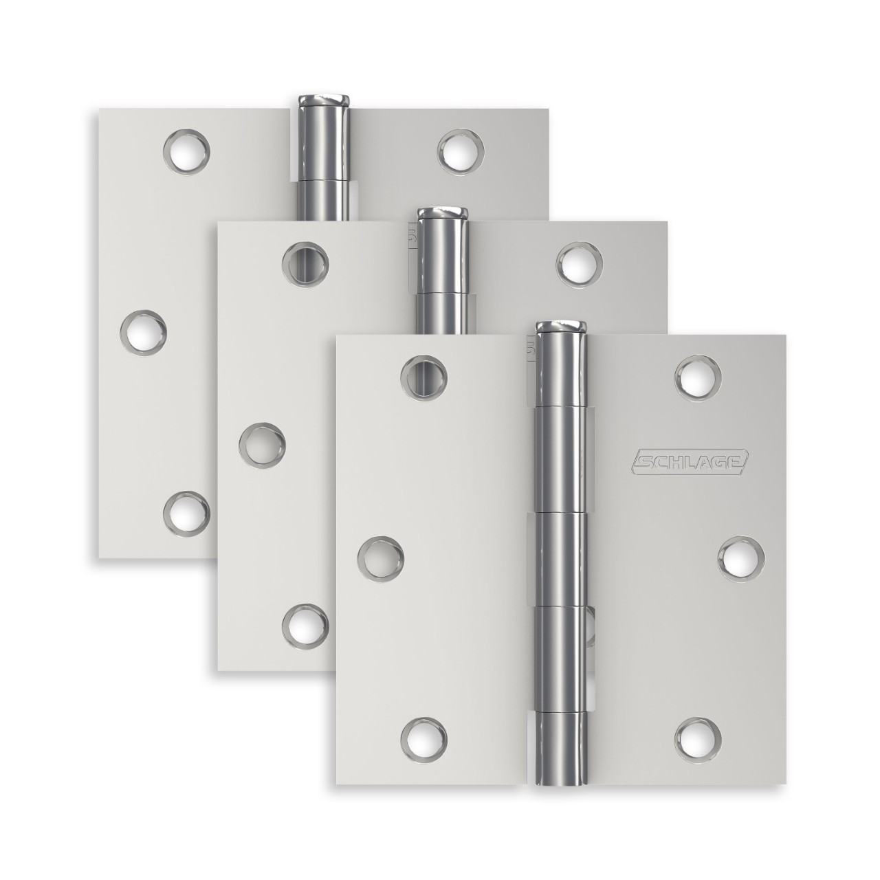 3.5" Square Hinge