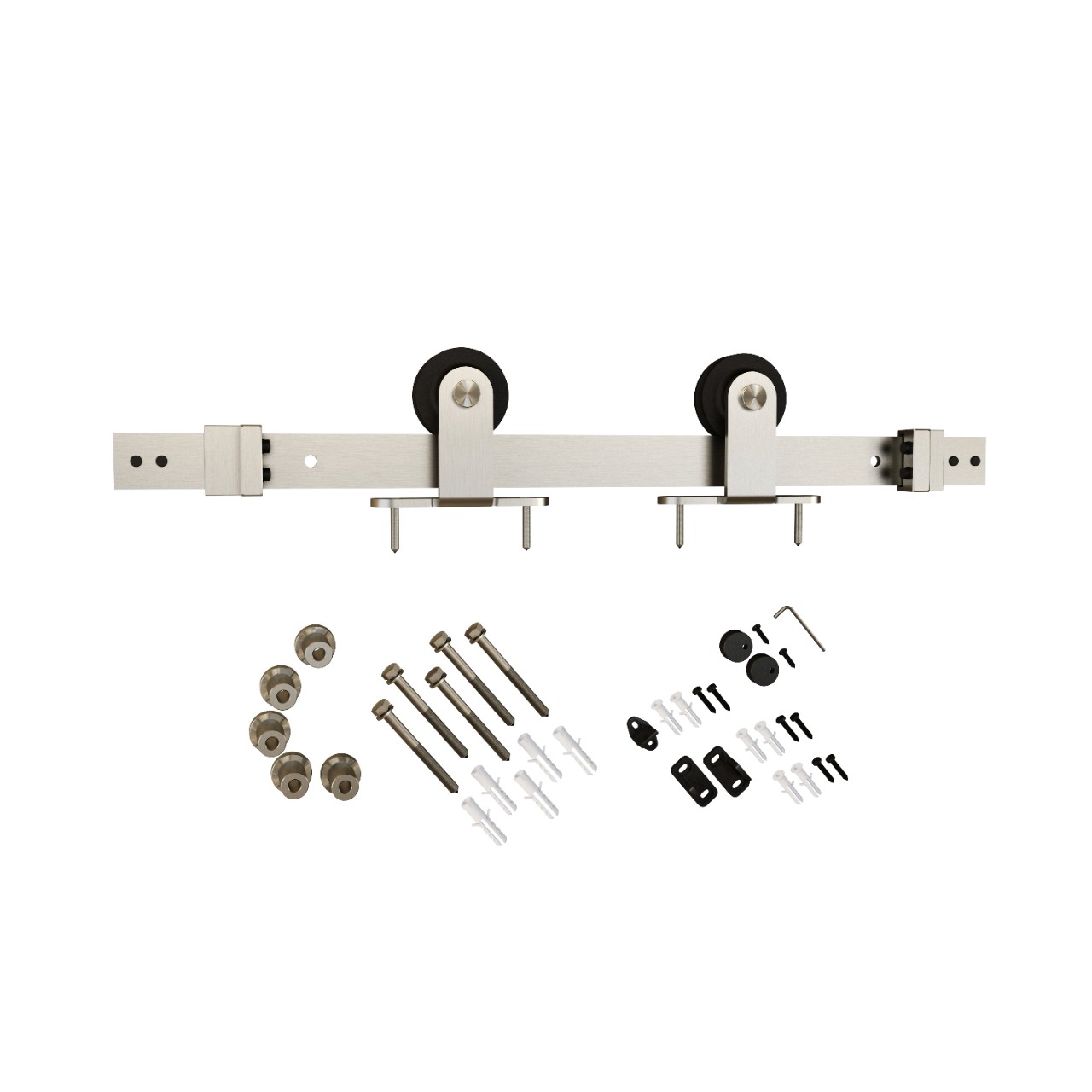 Sliding Barn Door Hardware - 6'6" Top Mount