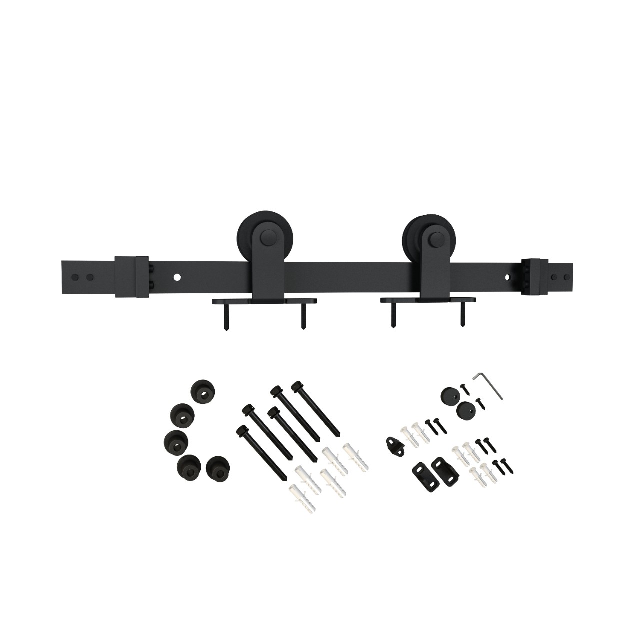 Sliding Barn Door Hardware - 6'6" Top Mount