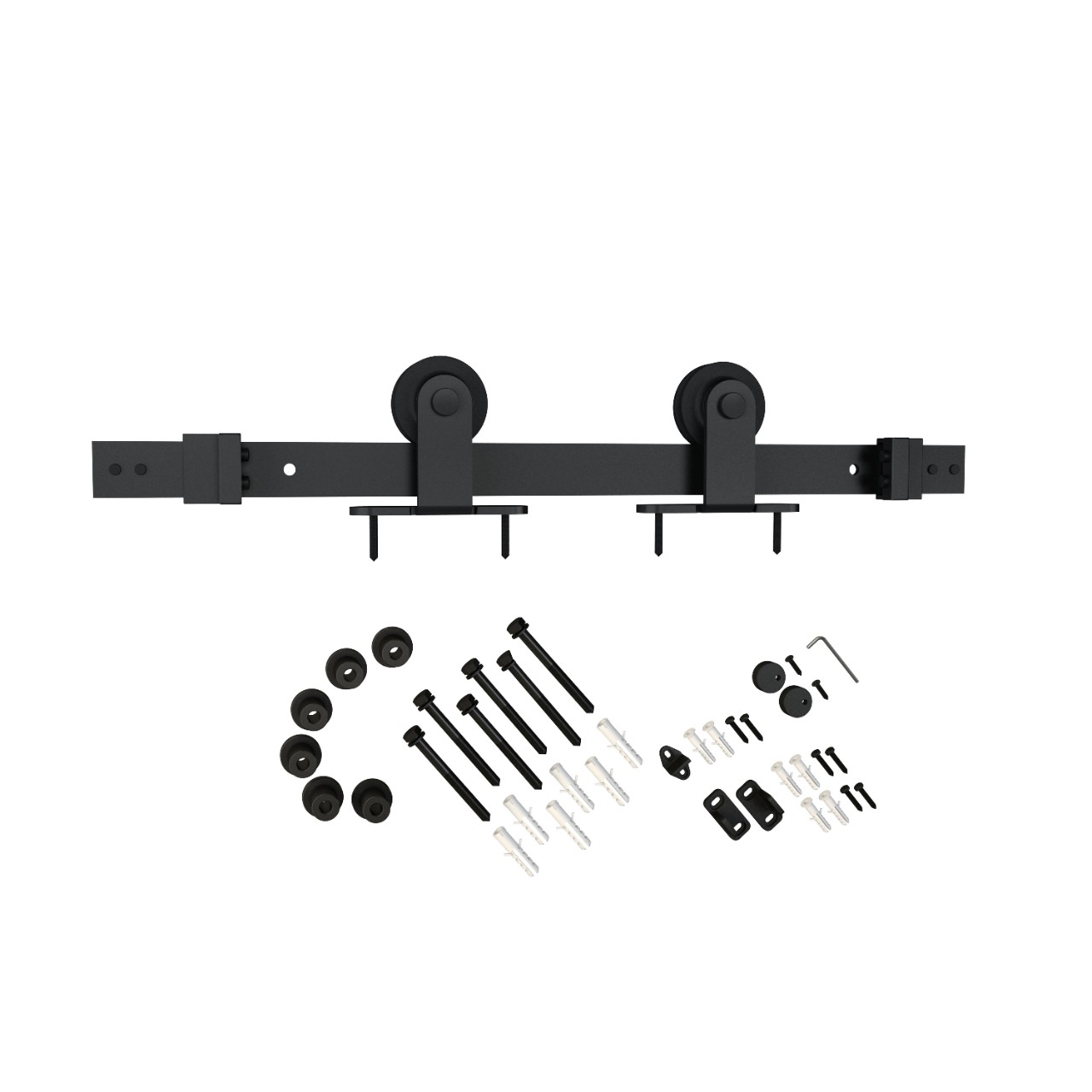 Sliding Barn Door Hardware - 8' Top Mount