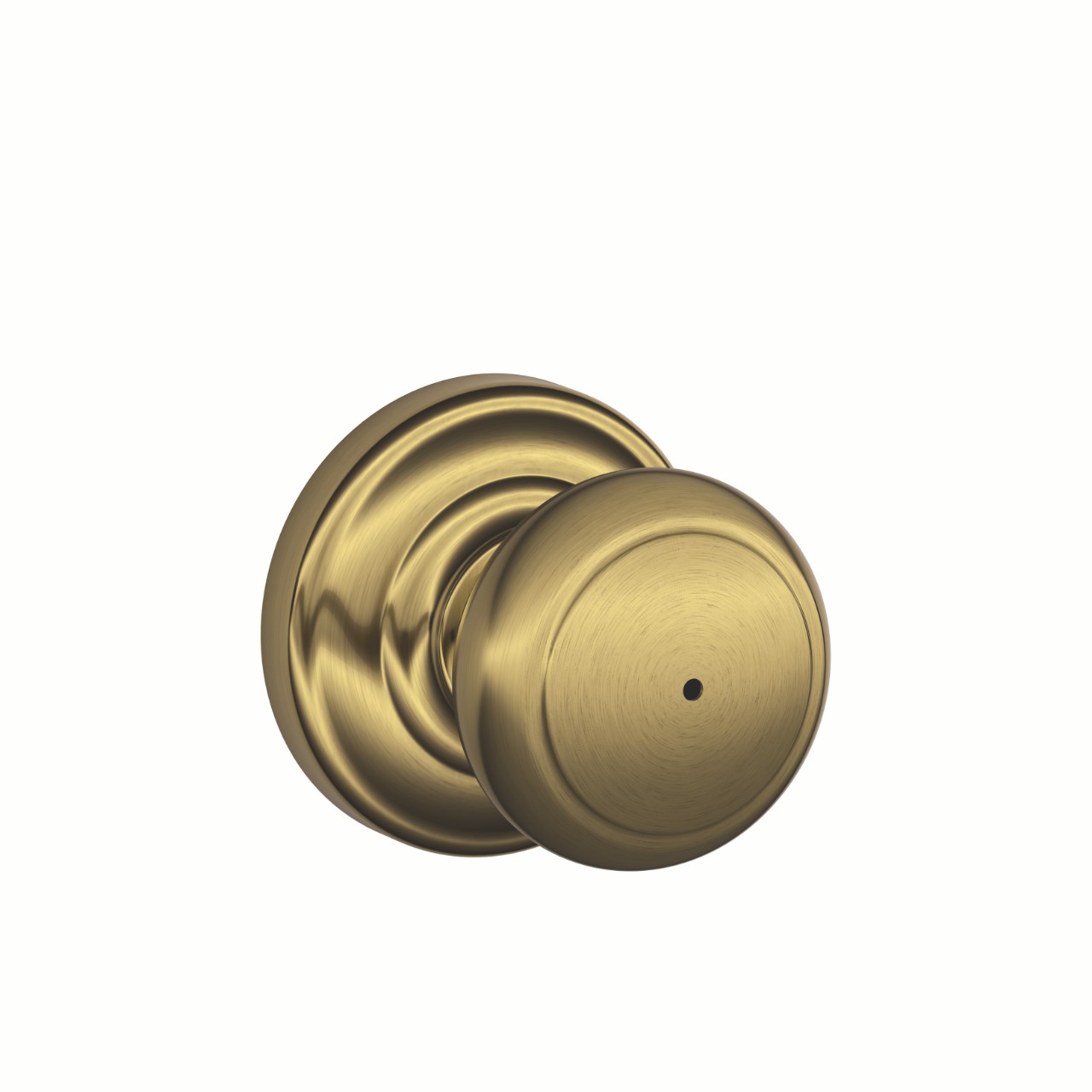 Andover Knob Bed & Bath Lock