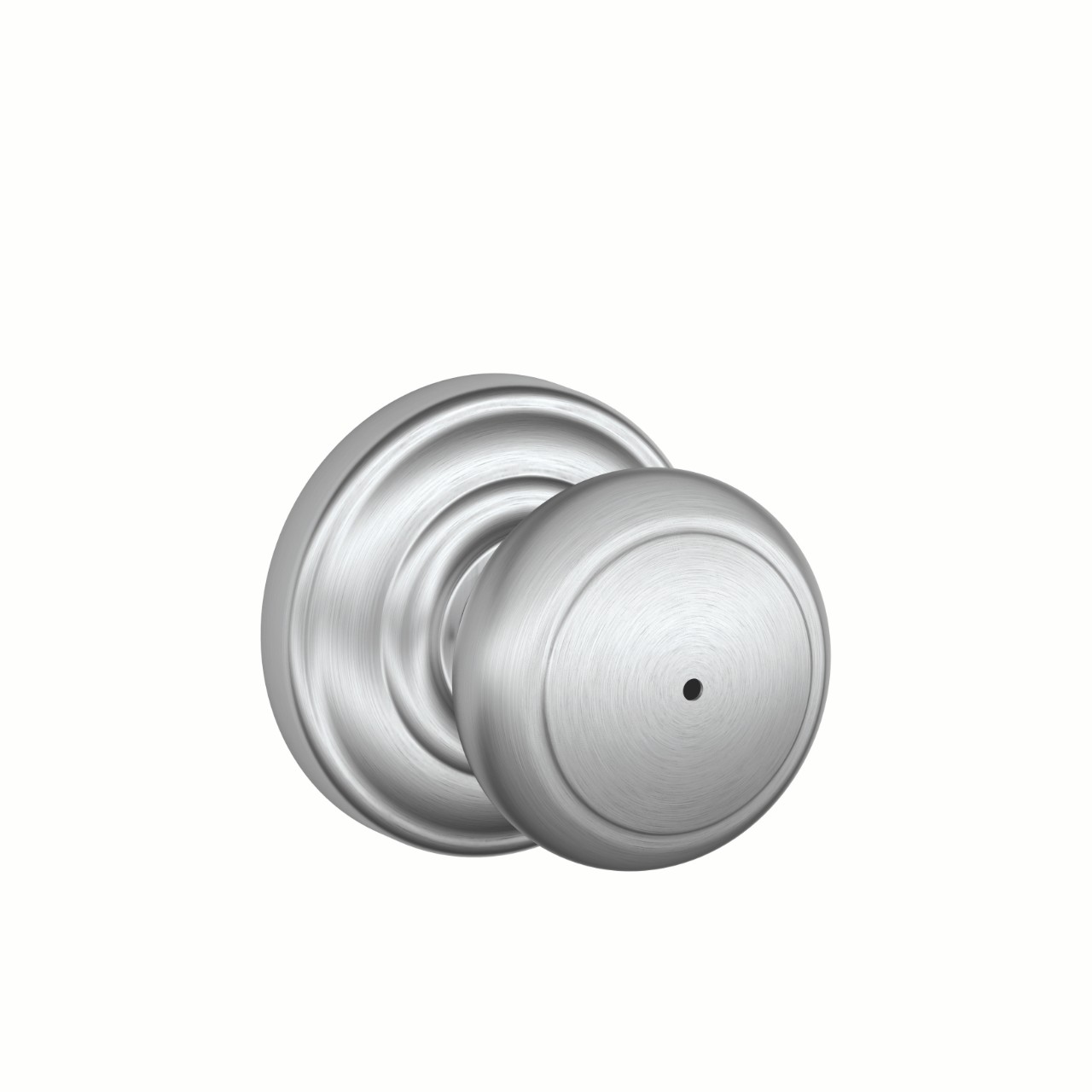 Andover Knob Bed & Bath Lock
