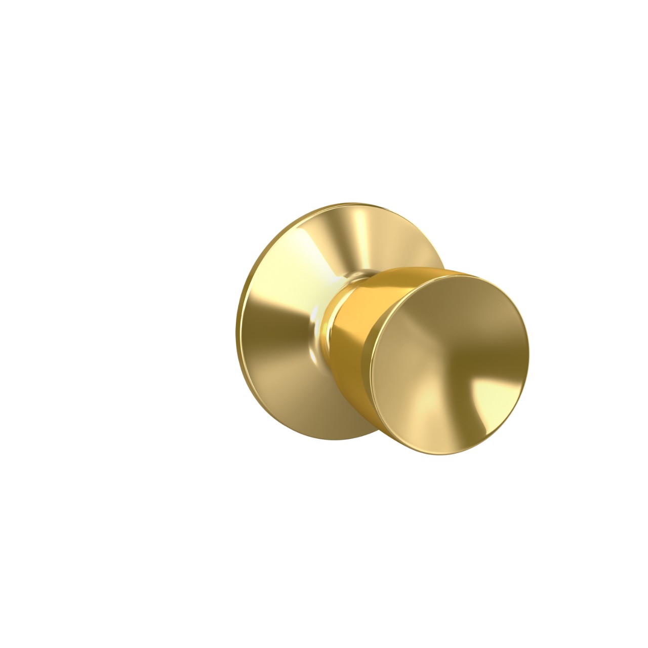 Bell Knob Hall & Closet Lock