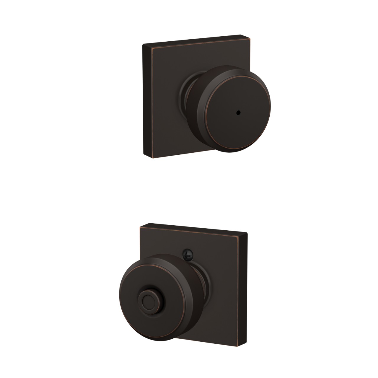 Bowery knob Bed & Bath Lock