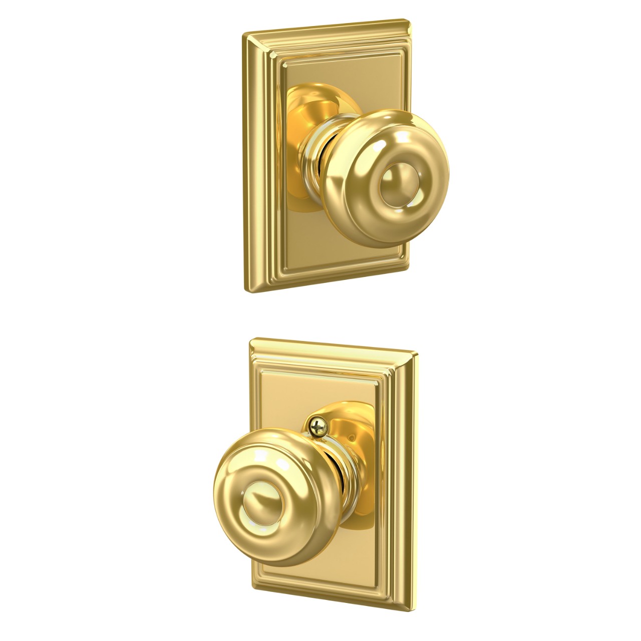 Georgian Knob Hall & Closet Lock