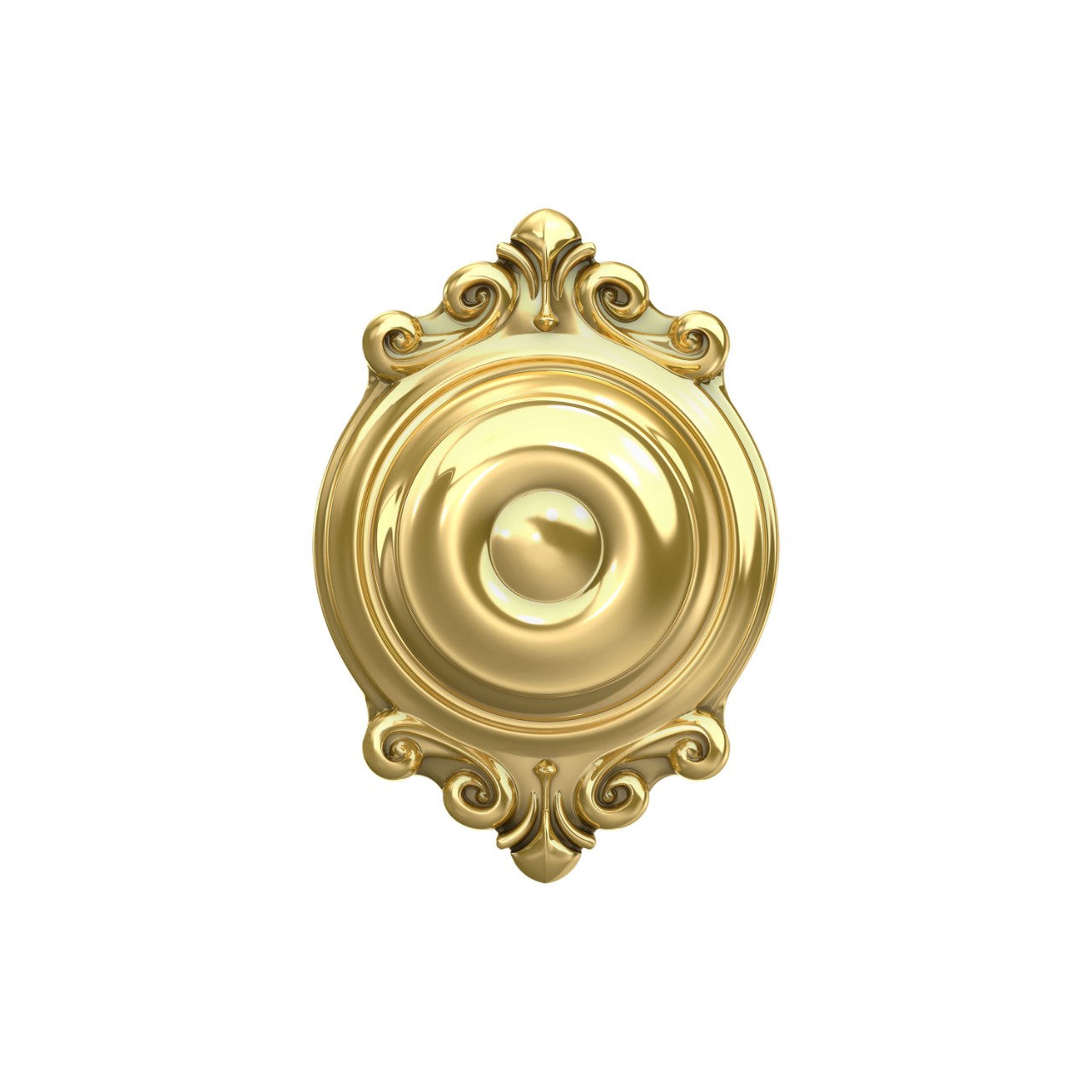 Georgian Knob Hall & Closet Lock